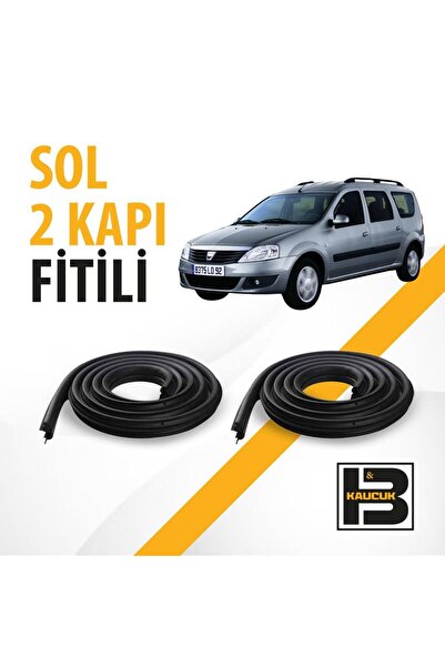 B&M KAUÇUK Dacia Logan Mcv (1,Nesil) Sol Ön Ve Arka Kapı Fitili Bm03836