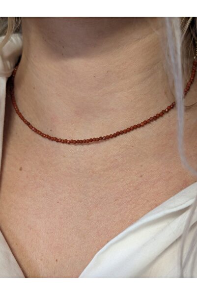 PIETRICELE Red Jasper Necklace