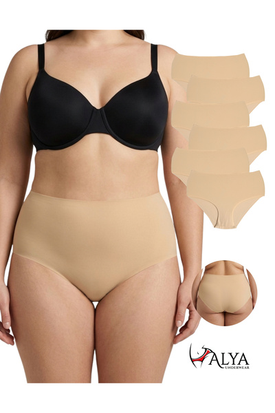 ALYA UNDERWEAR Γυναικεία εσώρουχα χωρίς ραφές, κομμένα με λέιζερ, ψηλόμεσα, χ...