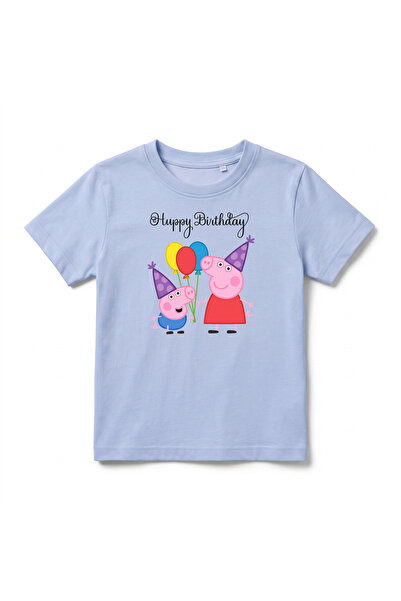 URBANTRENDSTORE Peppa Pig Themed Unisex Girls' Boys' Cycling Round Neck Basic...
