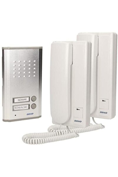 Orno OR-DOM-RL-903 Set interfon pentru două locuințe (Alb)