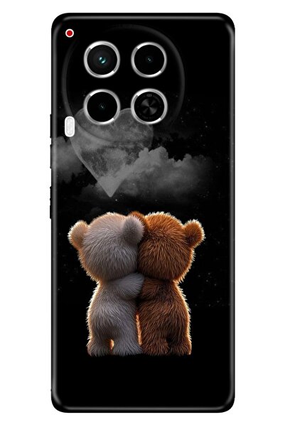 TECNO Camon 30 (CL6) Kılıf Sonsuz Aşkımız Temalı Desenli Darbe Emici Silikon