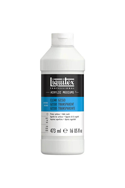 Liquitex Professional Clear Gesso Akrilik Şeffaf Zemin Astarı 473 ml