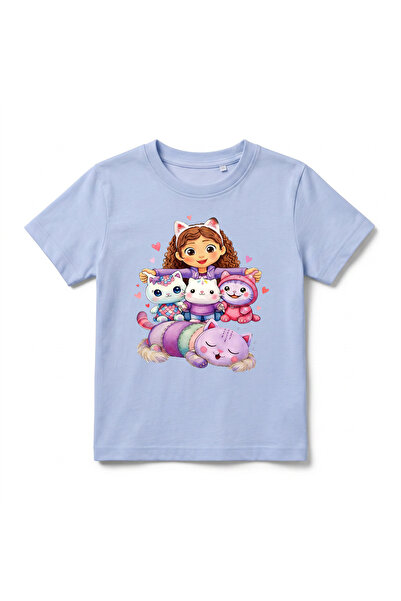 URBANTRENDSTORE Gabby's Dream House Unisex Girls' Cycling Round Neck Basic Sh...