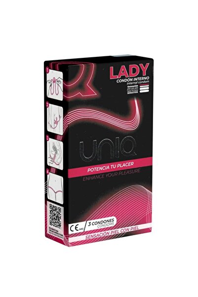 uniq Lady Female Condoms No Latex 3 pcs
