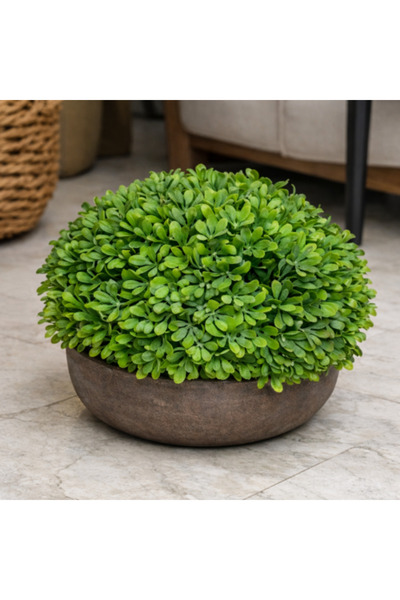 Generic Artificial decorative round plant with a decorative pot