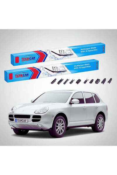 TEAMCAR Чистачки Порше Кайен 9PA 955 2002-2007 |   Преден комплект плоски еле...