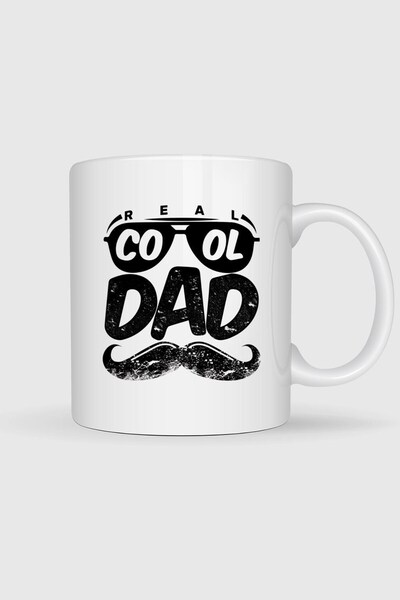 Bahriyeli Collection كوب مطبوع عليه Cool Dad