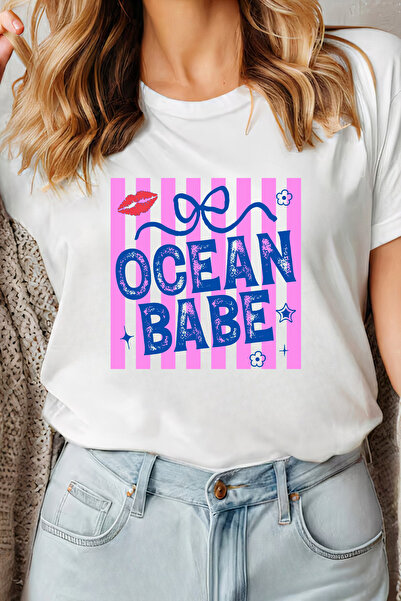 Sarah's Boutique Women's T-shirt – 100% cotton – Ocean Babe