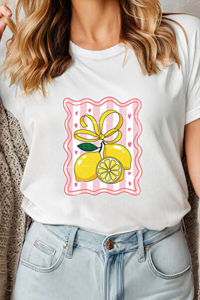 Sarah's Boutique Women's T-shirt – 100% cotton – Pink Lemon