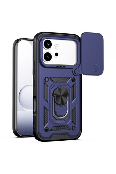 Techsuit Case for Honor 600 Pro / 600, Techsuit, CamShield, Blue