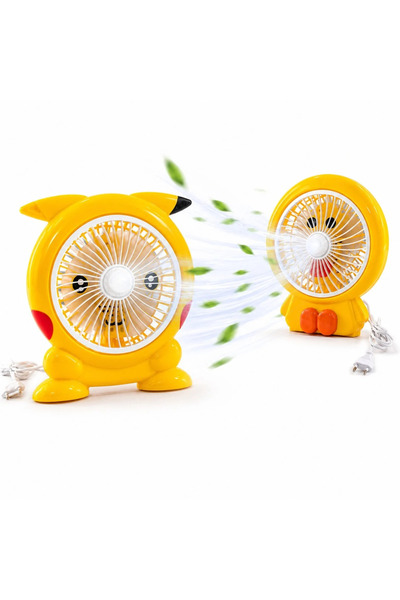 Zenorius Ventilator Electric 25x30cm, Model Personaj Animat, Alimentare la Pr...