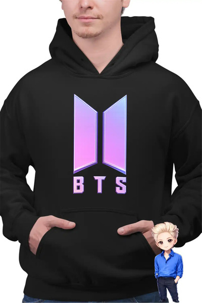 OEM Men's Hoodie BTS Sigil Kpop Vibe