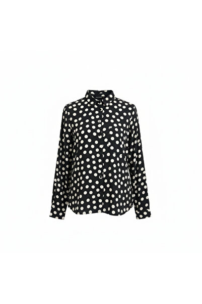 Generic LCW Casual Women's Polka Dot Long Sleeve Shirt
