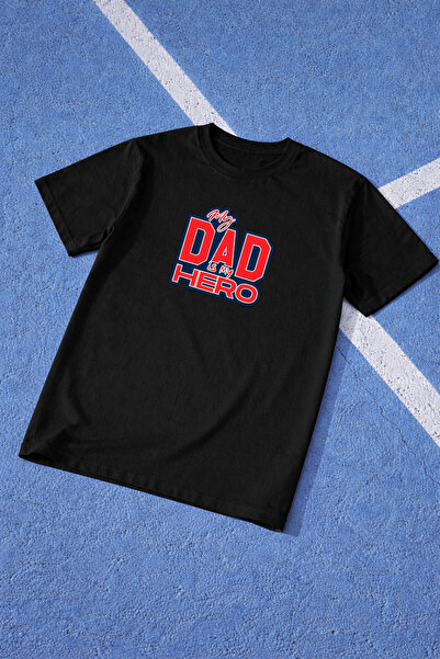 LORVEX Dad T-Shirt Father's Day Oversize 100% Cotton Printed Men's T-Shirt Co...