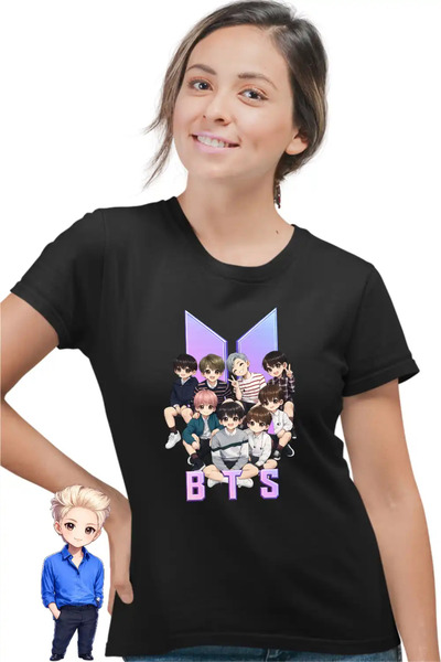 OEM Tricou Femei BTS Kpop Party Arirang