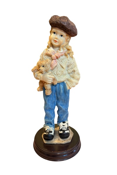 Bavaria Kız Figürlü bisküvi biblo 27cm