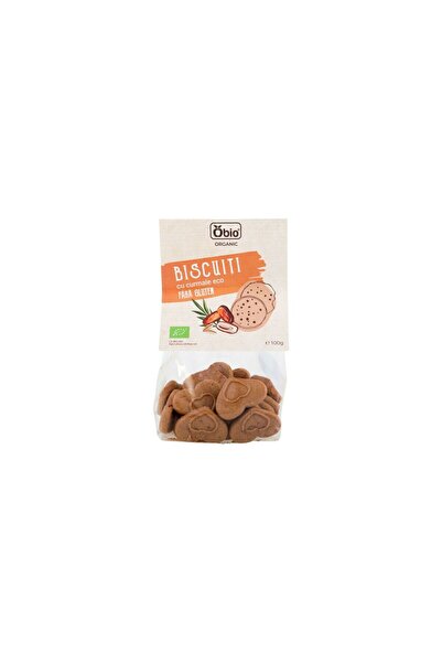 OBİO Biscuiți bio cu curmale, fără gluten, 100g