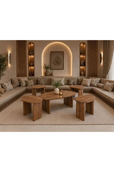 Generic Luxury Wooden Board Meeting Table Set with Modern and Elegant Design