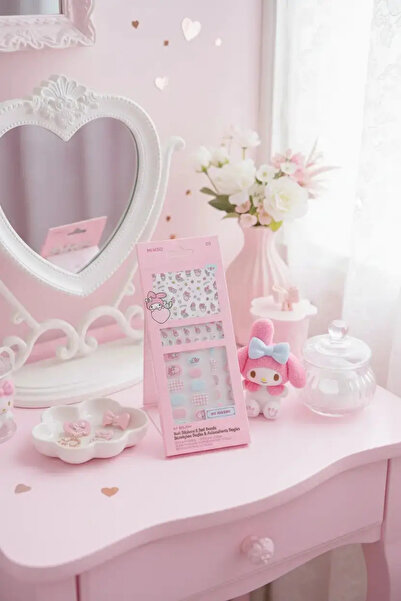 Miniso مجموعة ملصقات وزينة الأظافر المرخصة من سانريو ماي ميلودي (04) - ملصق ف...