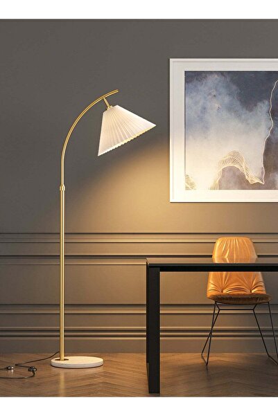 sharpdo مصباح أرضي LED إبداعي بتصميم شمالي من Glanfen بثلاثة ألوان، مصباح قائ...