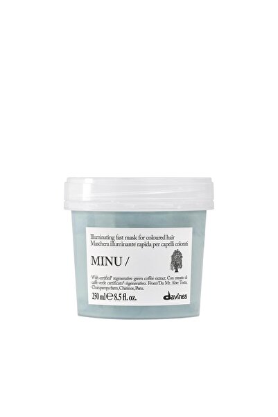 Davines MINU Boyalı Saçlar İçin Renk Koruyucu ve Besleyici Saç Bakım Maskesi ...