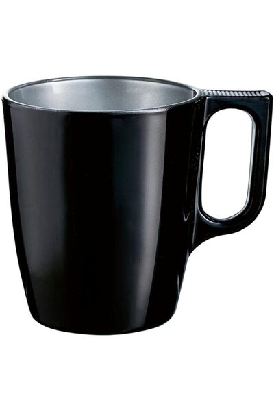 Luminarc Flashy Black Mug - Made in France