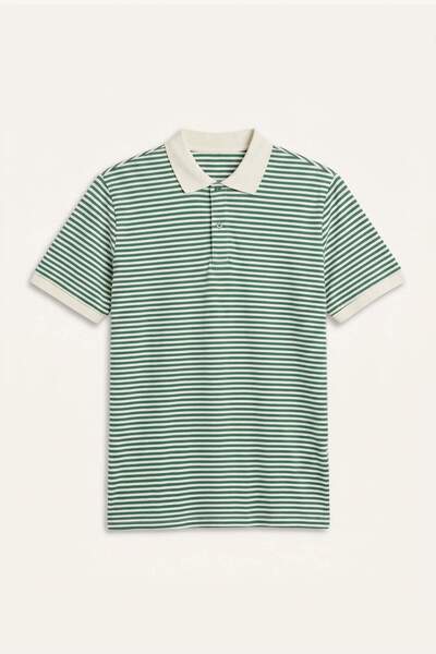 DeFacto Regular Fit Polo Neck Pique Short Sleeve Polo T-Shirt H4727Ax26Sm