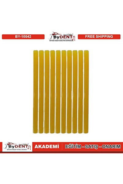 ByDENT Pdr Boyasız Göçük Düzeltme Silikonu Sarı 10 lu