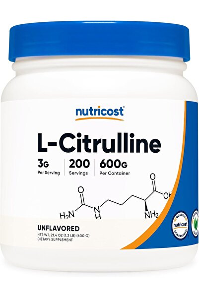 Nutricost مسحوق إل-سيترولين النقي (600 جرام)