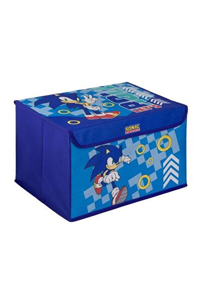OEM Toy Storage Box, Decorative Pattern, Blue, Practical Organizer for Childr...