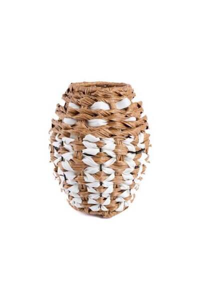 Gifts World Oval White Basket