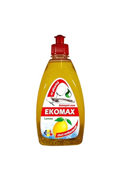 EKOMAX Detergent de vase superconcentrat, Lămâie, 500 ml