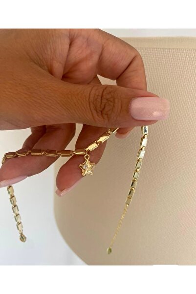 Jerie Gold Yıldız Sallantılı Halhal