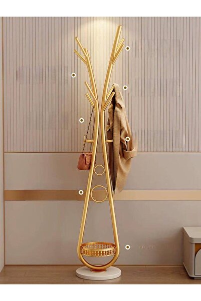 Generic Modern clothes hanger with elegant artistic design and practical stor...