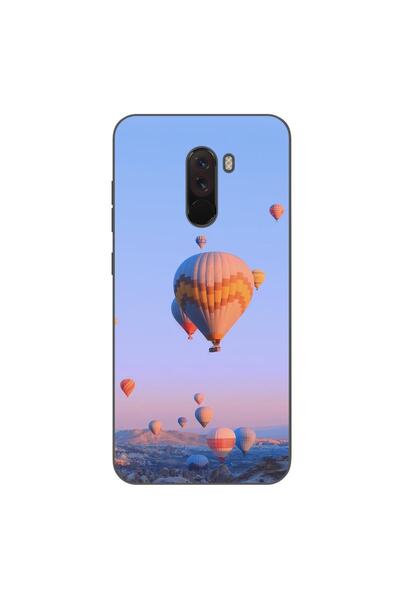 OEM Case compatible with Xiaomi Pocophone F1 Silicone Gel Tpu Balloon Pattern