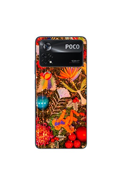 OEM Калъф, съвместим с Xiaomi Poco X4 Pro, силиконов гел TPU, с коледен десен...