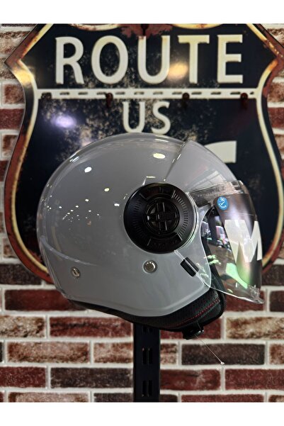 MT Helmets Viale SV Solid A12 Nardo Gri Açık Kask