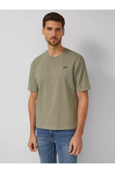 s.Oliver Tricou bărbătesc, din jerseu gros de bumbac, croială modernă.