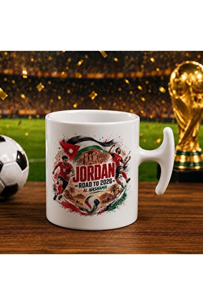 Bk Gift Jordan Fan-Themed 2026 World Cup Designed Hammer Trophy Cup