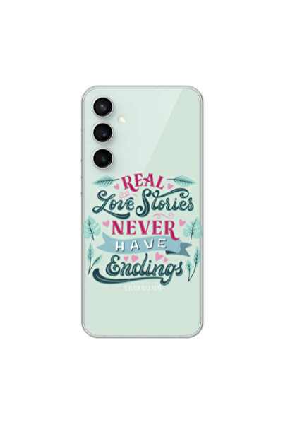 Other Samsung S24 Plus Love Stories Transparent Silicone TPU Θήκη