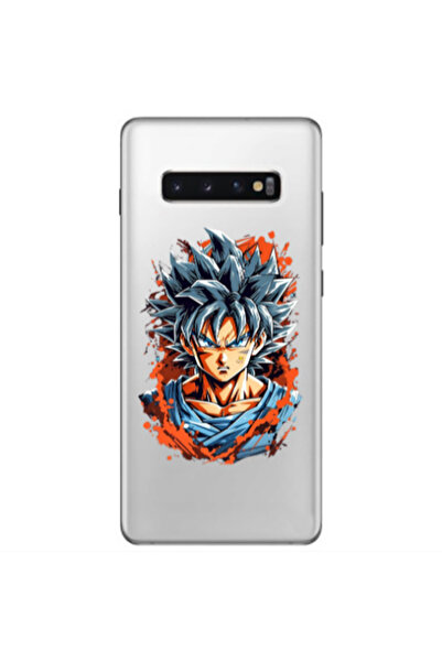 Other Samsung S10 Plus Anime Goku Transparent Silicone TPU Θήκη