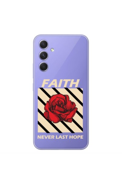 Other Samsung S25 PLUS Faith Never Last Hope Transparent Silicone TPU Θήκη