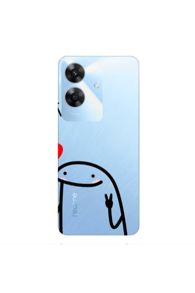 Other Realme Note 60 Love 2 Transparent Silicone TPU Θήκη