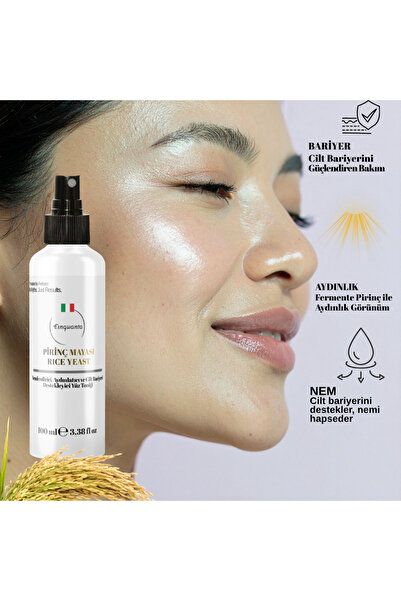 Cinquanta Pirinç Mayası Tonik 100 ml | Nemlendirici, Aydınlatıcı ve Cilt Bari...