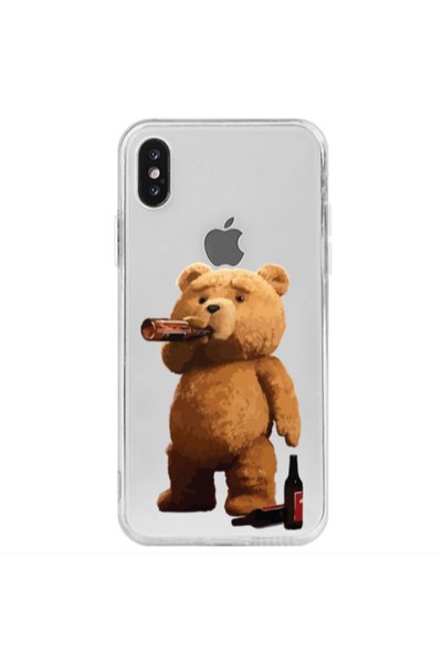 Other Apple iPhone X Beer Time Transparent Silicone TPU Θήκη