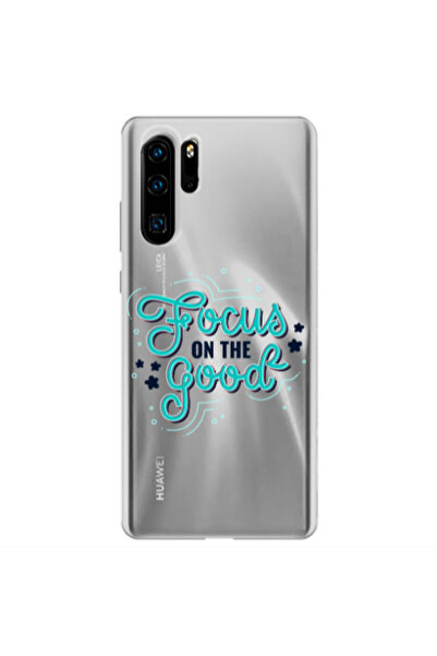 Other Huawei P30 Pro Focus On The Good Transparent Silicone TPU Θήκη