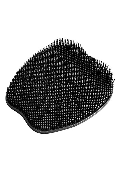 NO NAME Shower Rug for massage and exfoliation, black