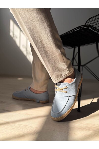 Kuback Akb-T36 Baby Blue Classic Men's Shoes