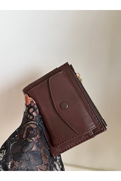 lalettobags Women's Snap Detailed Wallet